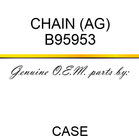 CHAIN (AG) B95953