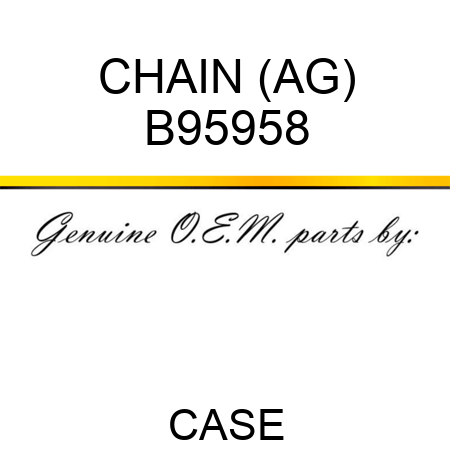 CHAIN (AG) B95958