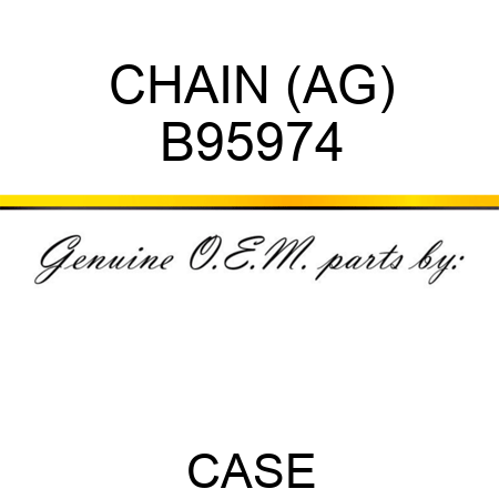 CHAIN (AG) B95974