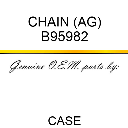 CHAIN (AG) B95982