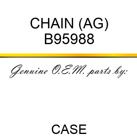 CHAIN (AG) B95988