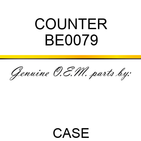 COUNTER BE0079