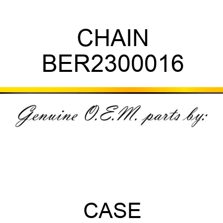 CHAIN BER2300016