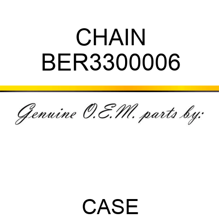 CHAIN BER3300006