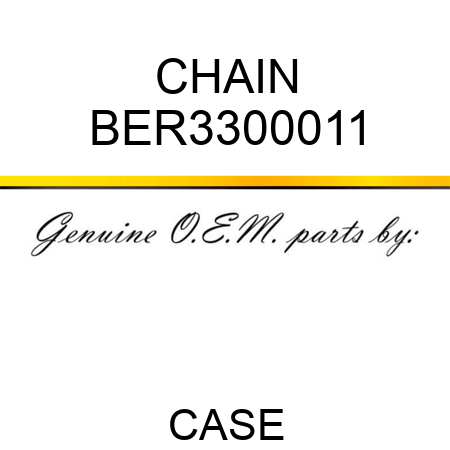 CHAIN BER3300011