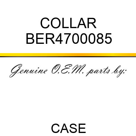 COLLAR BER4700085