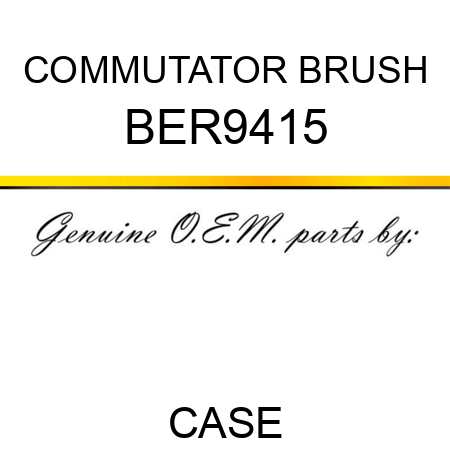 COMMUTATOR BRUSH BER9415
