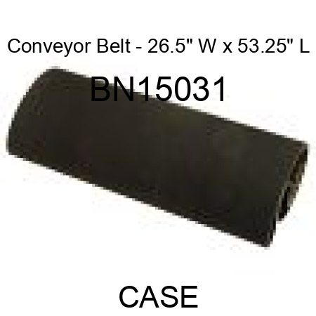 Conveyor Belt - 26.5" W x 53.25" L BN15031