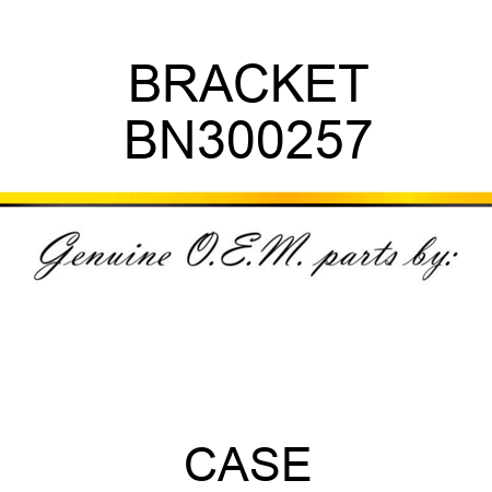 BRACKET BN300257