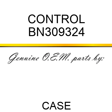 CONTROL BN309324