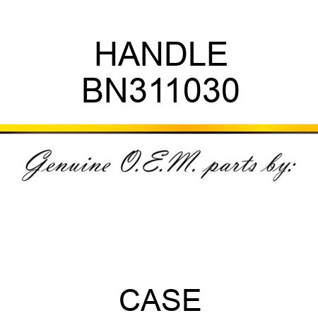 HANDLE BN311030