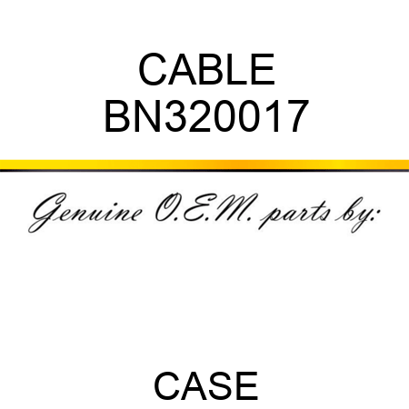 CABLE BN320017