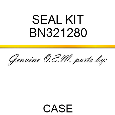 SEAL KIT BN321280