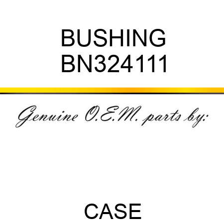 BUSHING BN324111