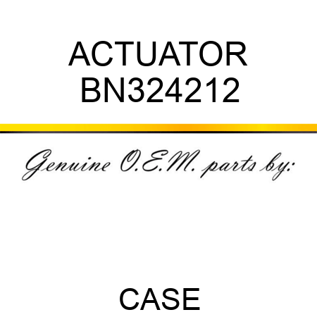 ACTUATOR BN324212