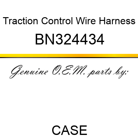 Traction Control Wire Harness BN324434