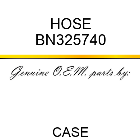 HOSE BN325740