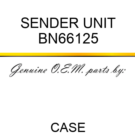SENDER UNIT BN66125