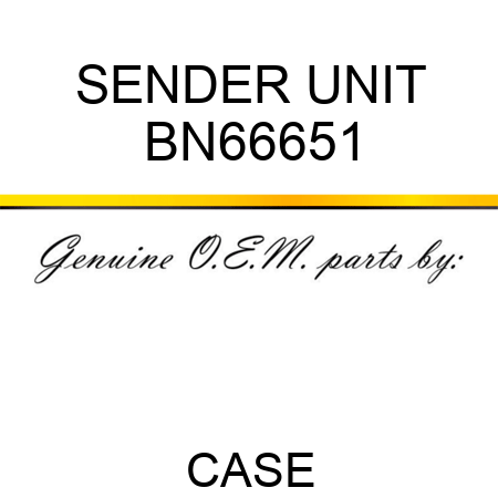 SENDER UNIT BN66651