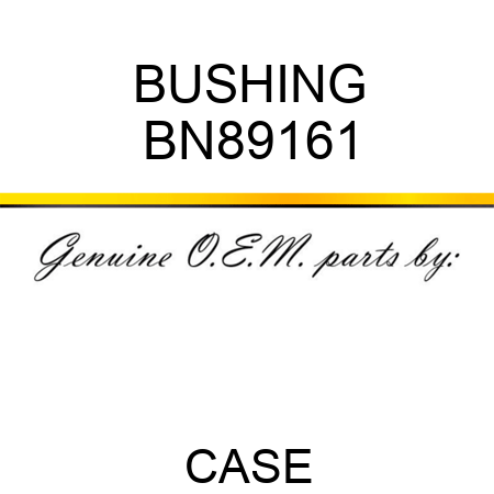 BUSHING BN89161