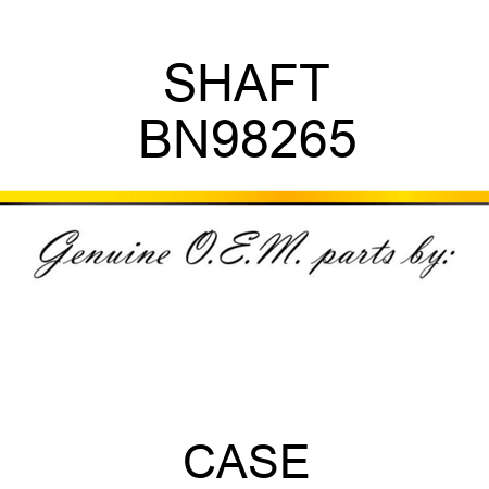 SHAFT BN98265