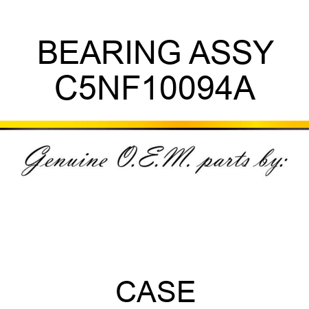 BEARING ASSY C5NF10094A
