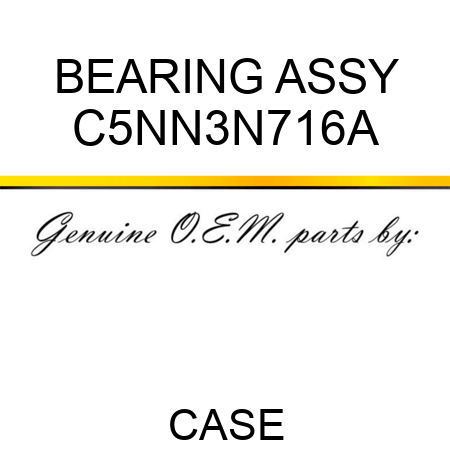 BEARING ASSY C5NN3N716A