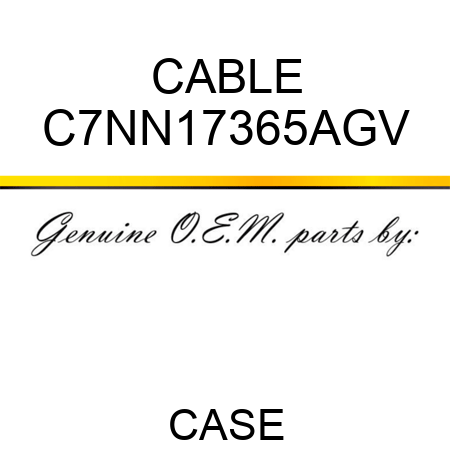 CABLE C7NN17365AGV