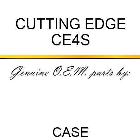 CUTTING EDGE CE4S
