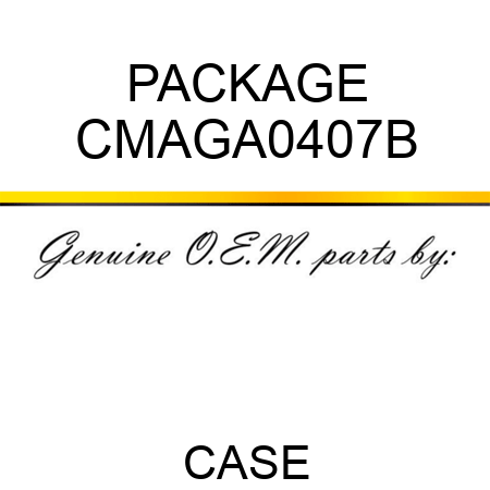 PACKAGE CMAGA0407B