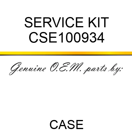 SERVICE KIT CSE100934