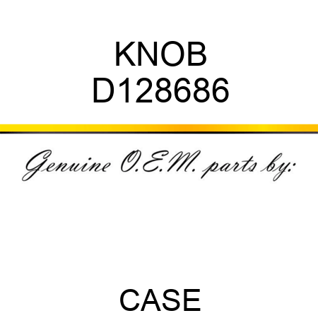 KNOB D128686