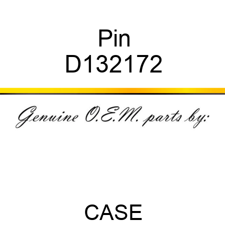 Pin D132172