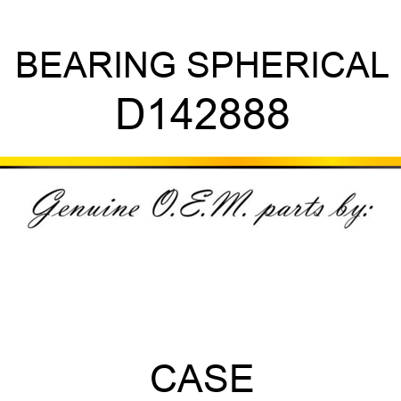 BEARING, SPHERICAL D142888