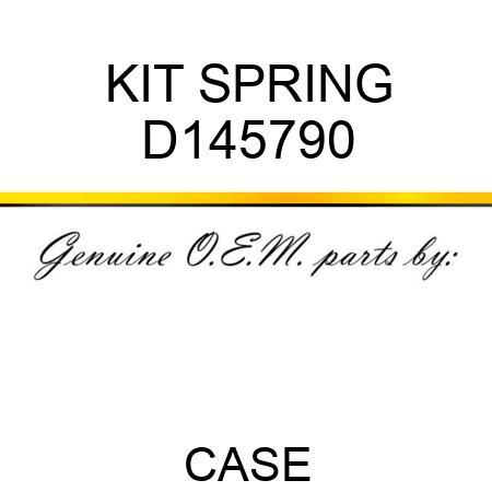 KIT, SPRING D145790