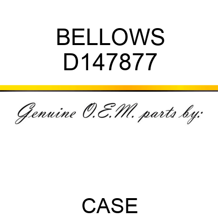 BELLOWS D147877