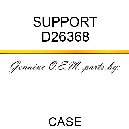 SUPPORT D26368