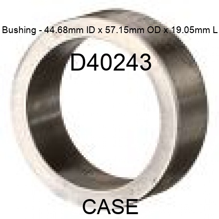 Bushing - 44.68mm ID x 57.15mm OD x 19.05mm L D40243