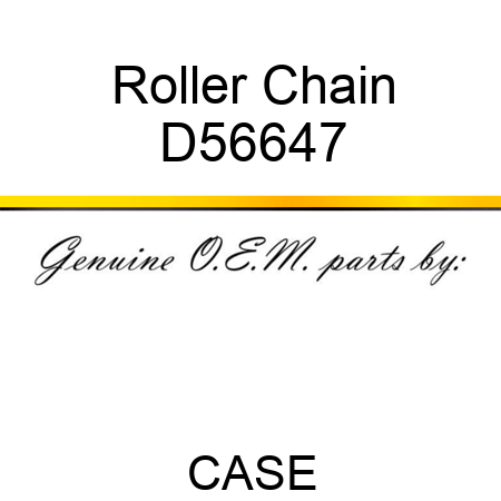 Roller Chain D56647