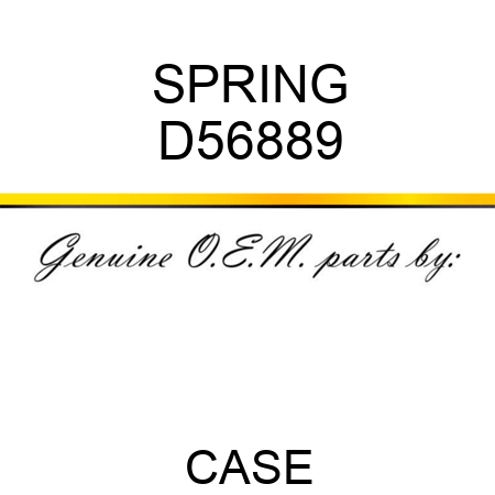 SPRING D56889