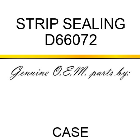 STRIP, SEALING D66072