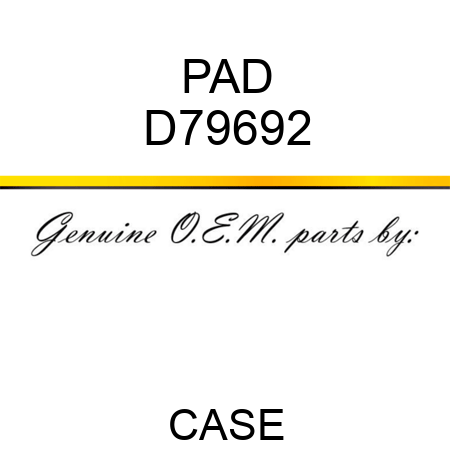 PAD D79692