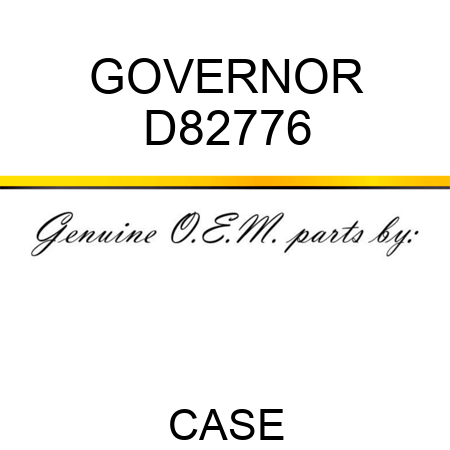 GOVERNOR D82776
