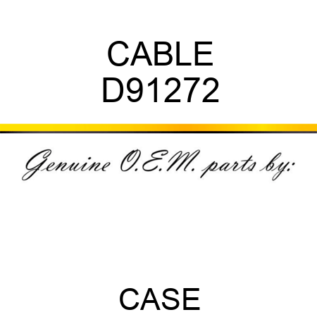 CABLE D91272