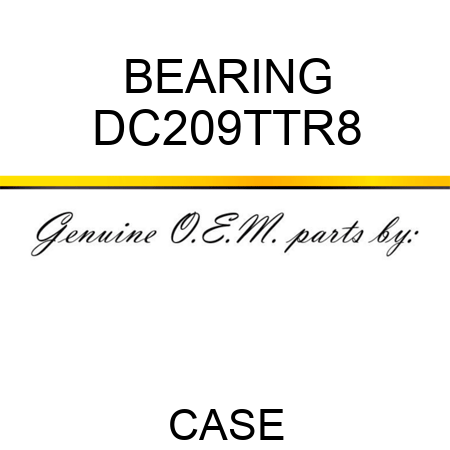 BEARING DC209TTR8