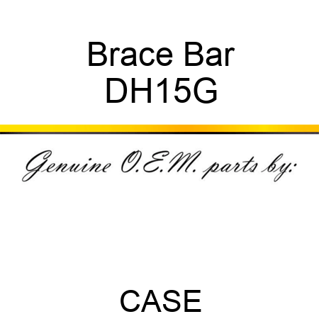 Brace Bar DH15G