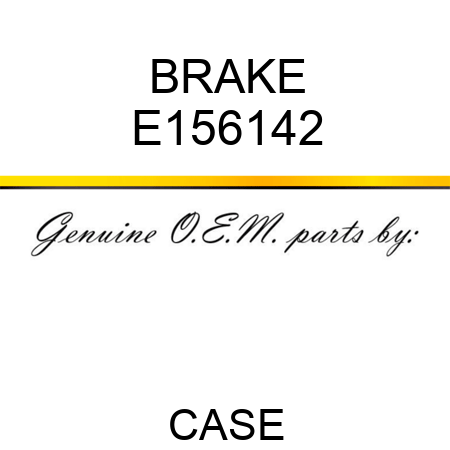 BRAKE E156142
