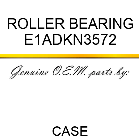 ROLLER BEARING E1ADKN3572