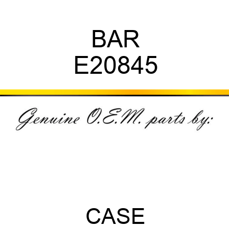 BAR E20845