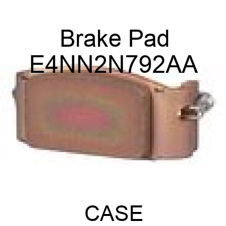 Brake Pad E4NN2N792AA